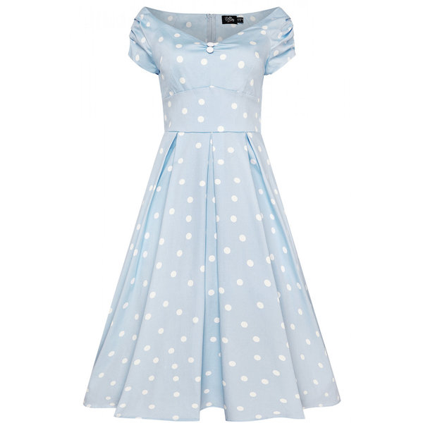 Kleid "Dotty" hellblau *reduziert von 58€*