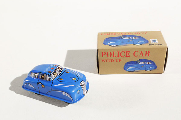 Blechspielzeug "Polizei"