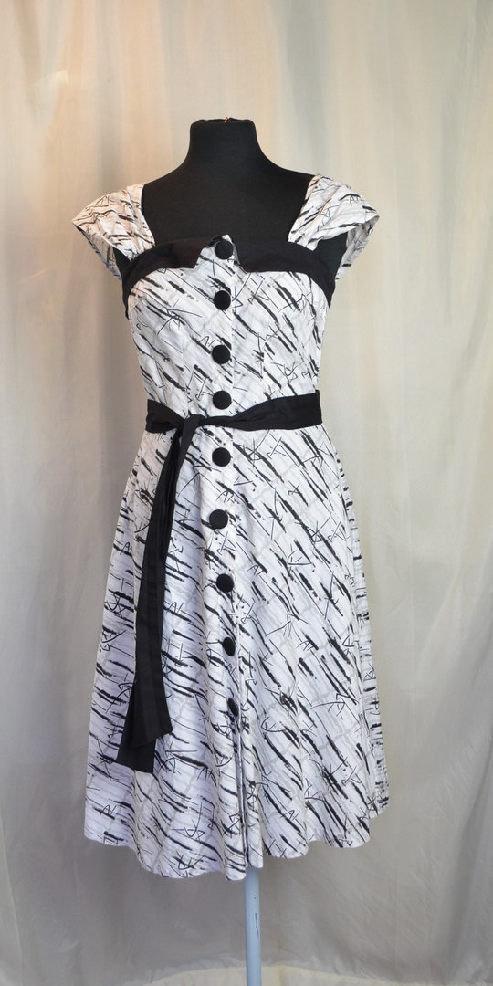 Kleid "Original" schwarz/weiß nur noch in Größe L erhältlich