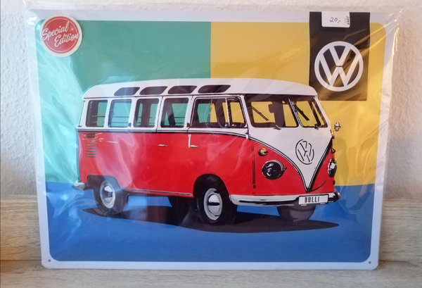 Schild "VW Bus"